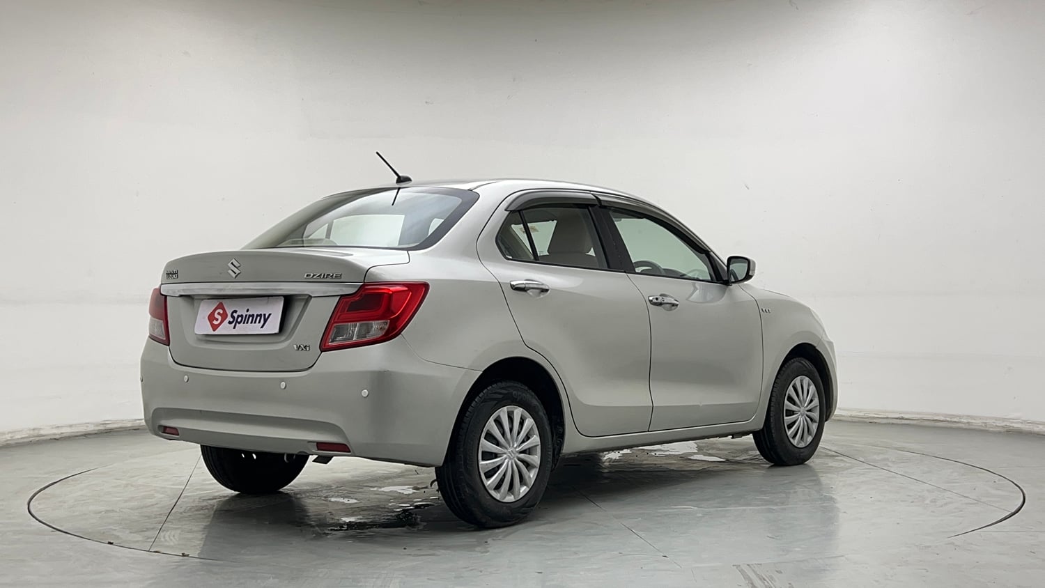 Used 2017 Maruti Suzuki Dzire VXi Petrol Manual exterior RIGHT REAR CORNER VIEW