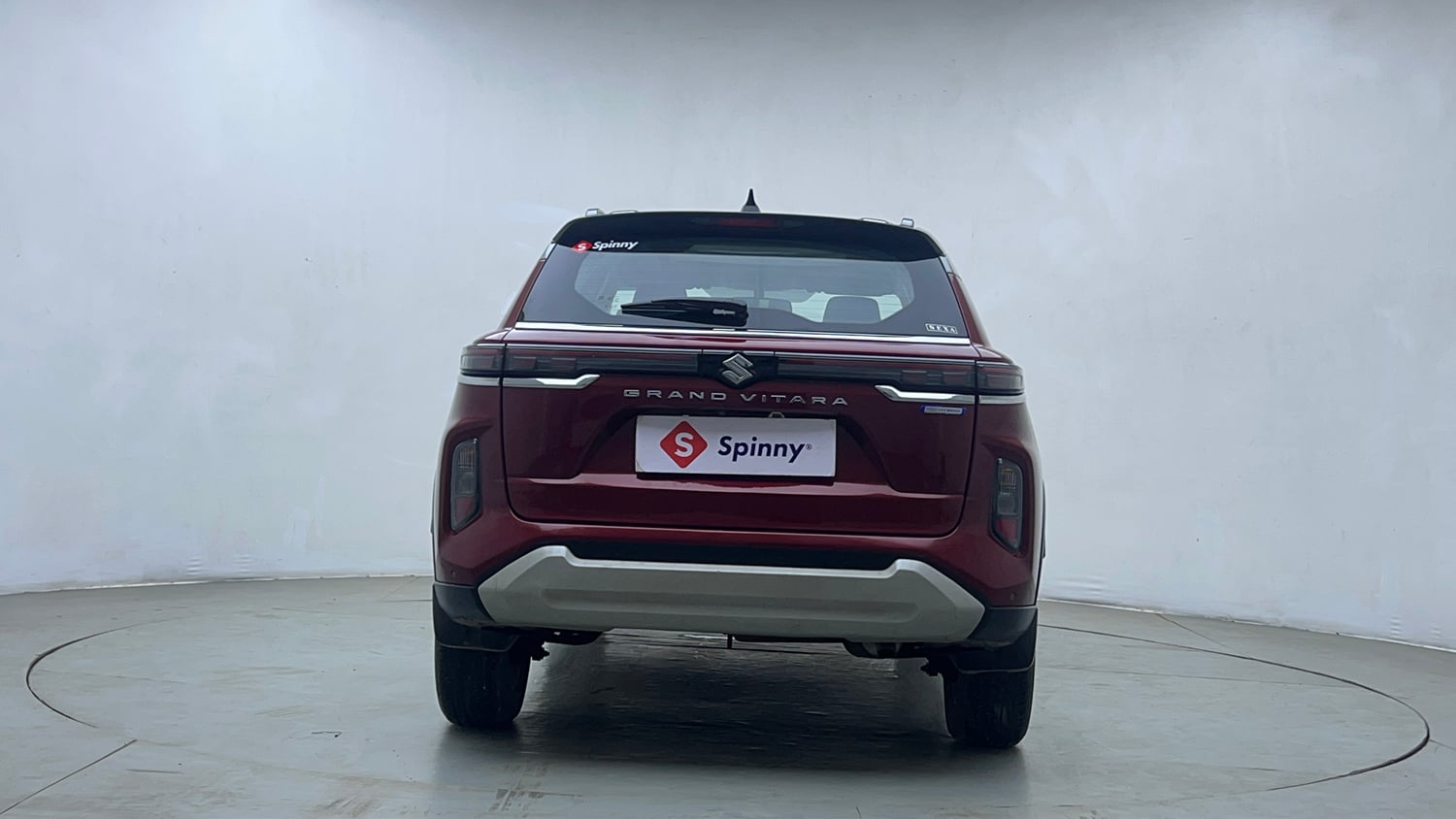 Used 2023 Maruti Suzuki Grand Vitara Alpha Dual Tone Smart Hybrid Petrol Manual exterior BACK VIEW