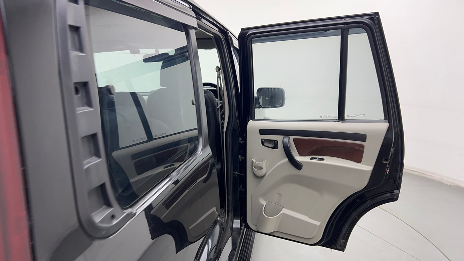 Used 2022 Mahindra Scorpio S9 Diesel Manual interior RIGHT REAR DOOR OPEN VIEW