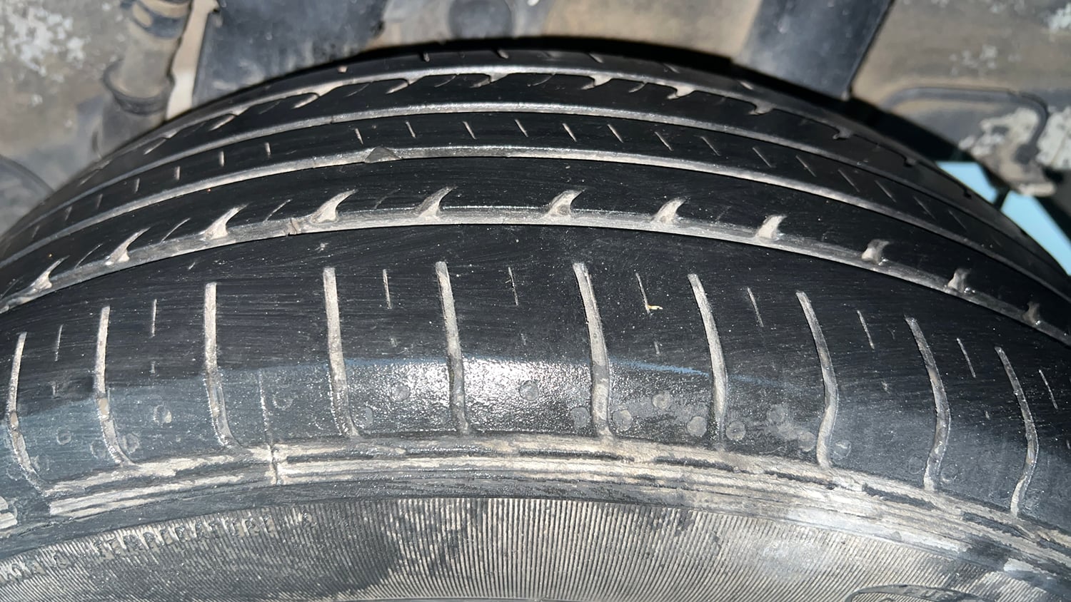 Used 2022 Hyundai Venue S 1.2 Petrol Petrol Manual tyres LEFT REAR TYRE TREAD VIEW