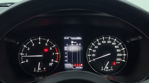 Used 2024 Toyota Glanza G Petrol Manual interior CLUSTERMETER VIEW