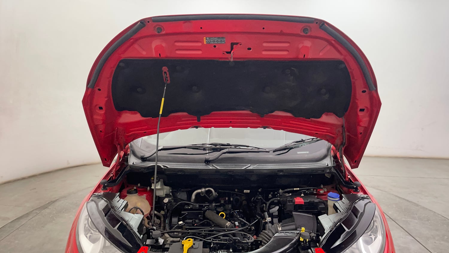 Used 2020 Ford EcoSport Titanium + 1.5L Ti-VCT AT Petrol Automatic engine ENGINE & BONNET OPEN FRONT VIEW