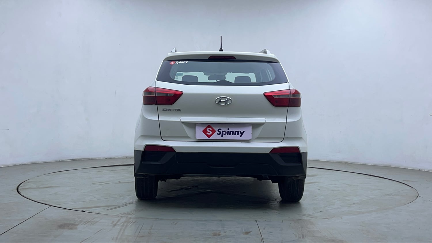 Used 2017 Hyundai Creta 1.6 E Plus Petrol Petrol Manual exterior BACK VIEW