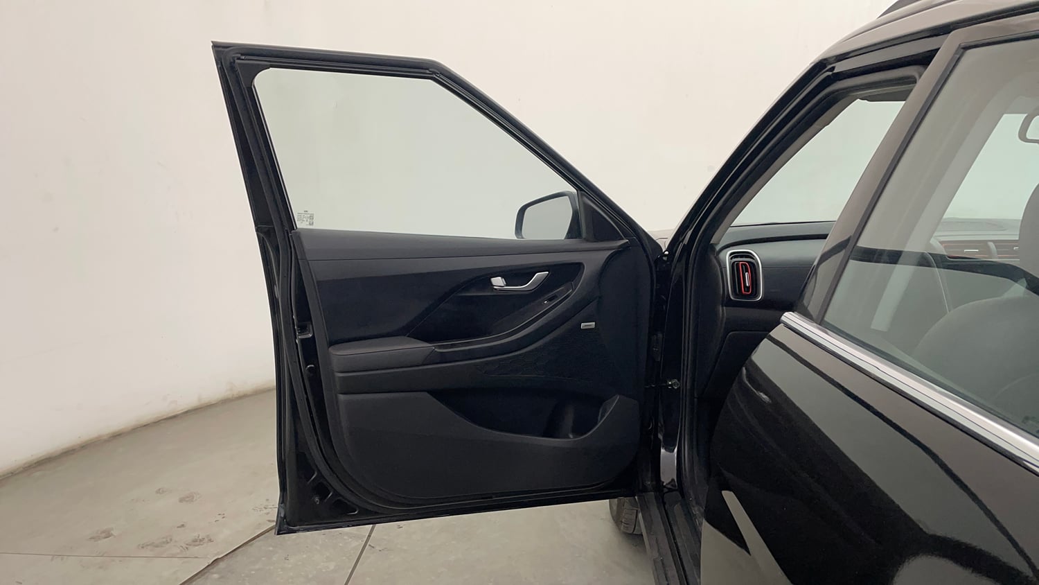 Used 2022 Hyundai Creta SX (O) 1.4 Turbo 7 DCT Petrol Automatic interior LEFT FRONT DOOR OPEN VIEW