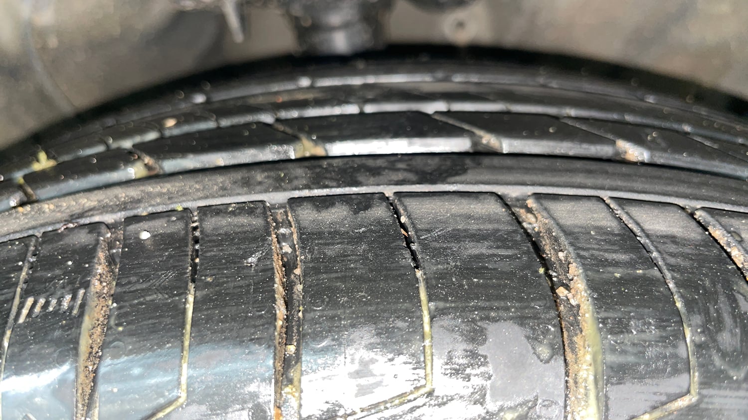 Used 2021 Hyundai Creta SX 1.5 Petrol Executive Petrol Manual tyres RIGHT FRONT TYRE TREAD VIEW