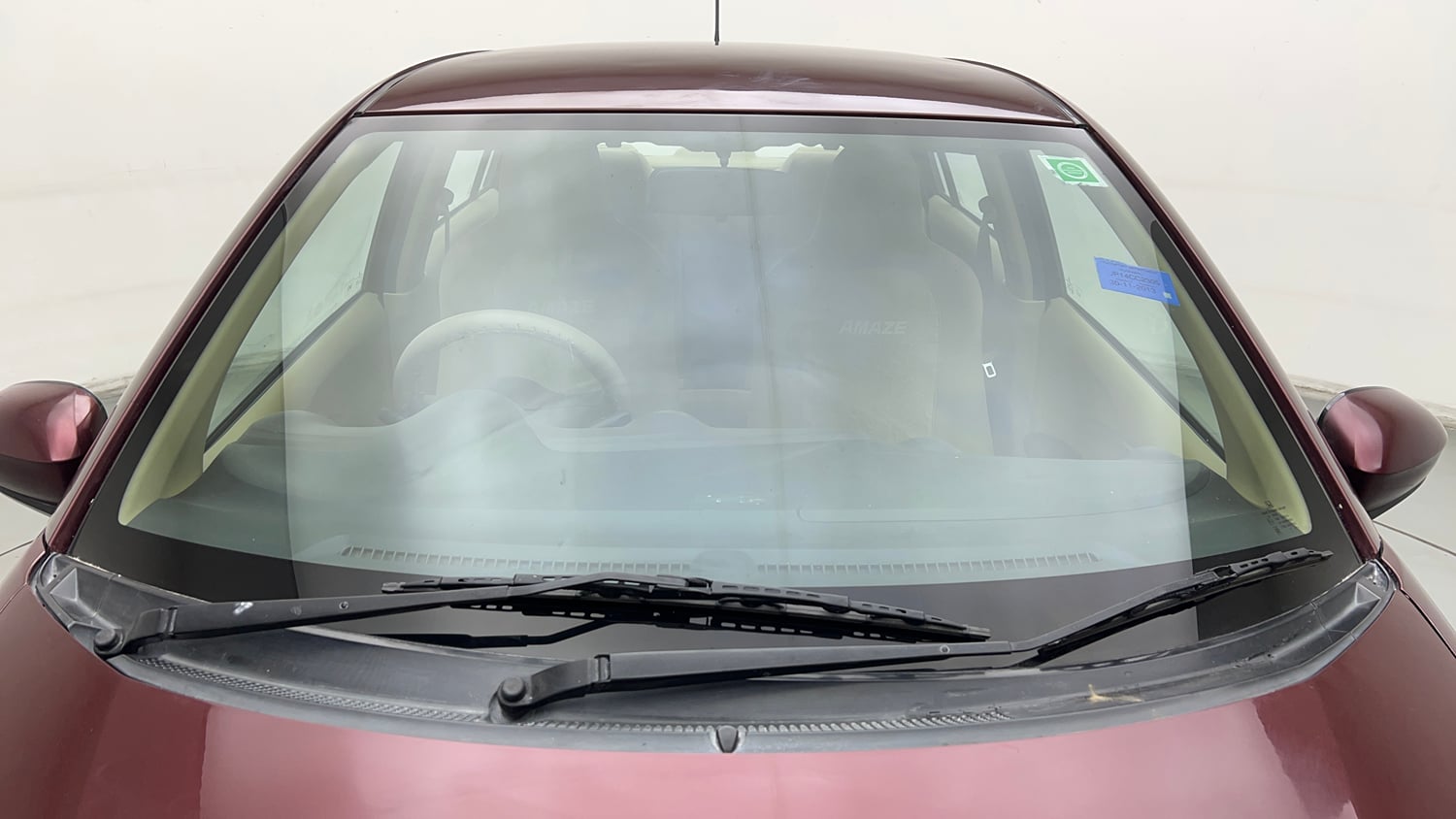 Used 2013 Honda Amaze 1.2 S i-VTEC Petrol Manual exterior FRONT WINDSHIELD VIEW
