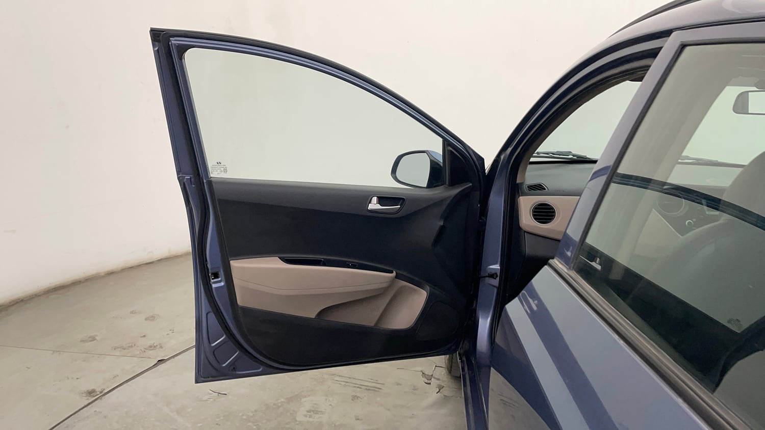 Used 2016 Hyundai Grand i10 Asta 1.2 Kappa VTVT Petrol Manual interior LEFT FRONT DOOR OPEN VIEW