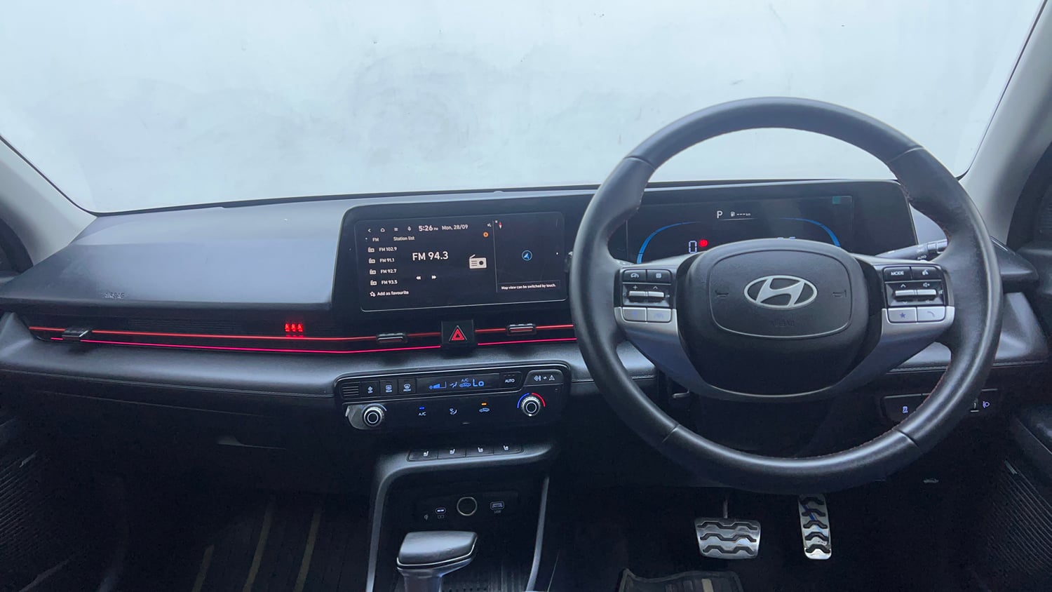 Used 2023 Hyundai Verna SX (O) 1.5 Turbo Petrol DCT Petrol Automatic interior DASHBOARD VIEW