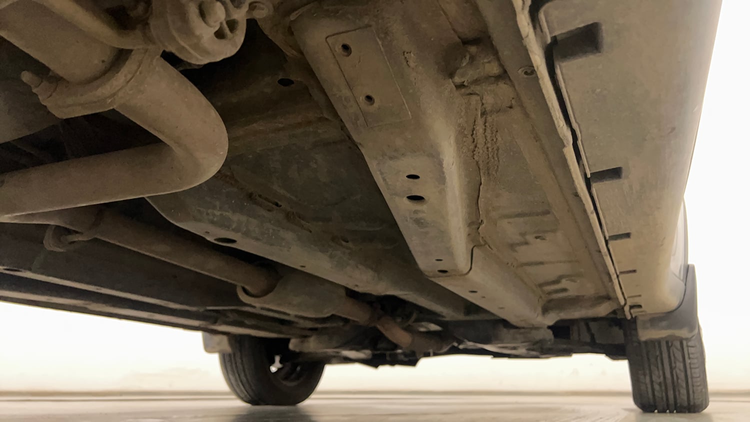 Used 2023 Tata Nexon XM (S) Diesel Diesel Manual extra REAR RIGHT UNDERBODY VIEW