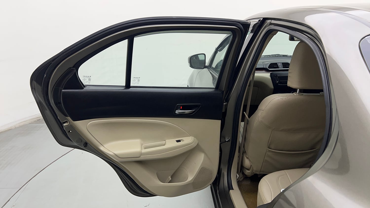 Used 2017 Maruti Suzuki Dzire VXi AMT Petrol Automatic interior LEFT REAR DOOR OPEN VIEW