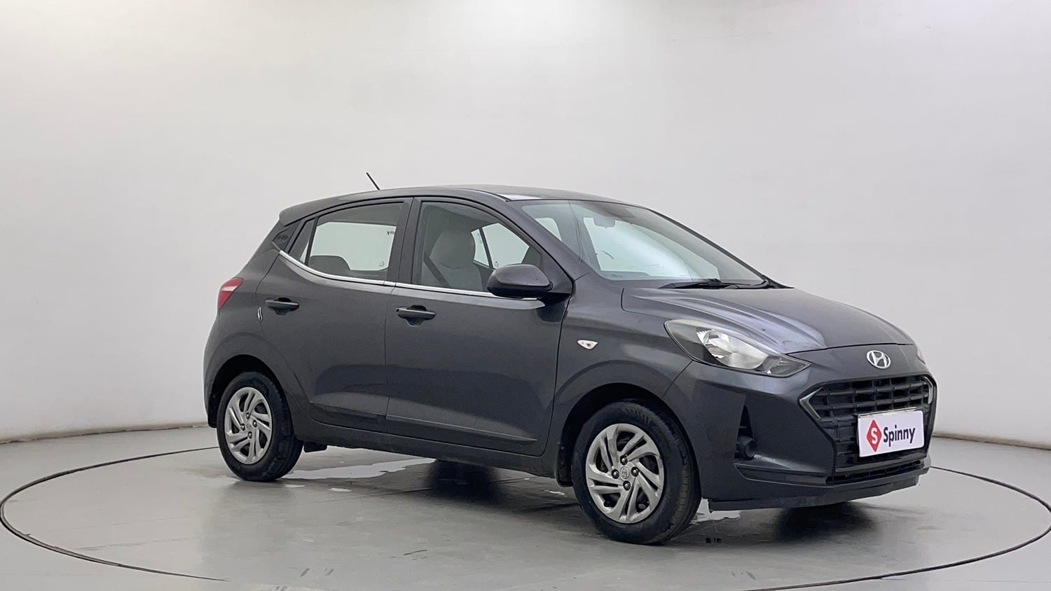 Used 2021 Hyundai Grand i10 Nios Magna 1.2 Kappa VTVT Petrol Manual exterior RIGHT FRONT CORNER VIEW
