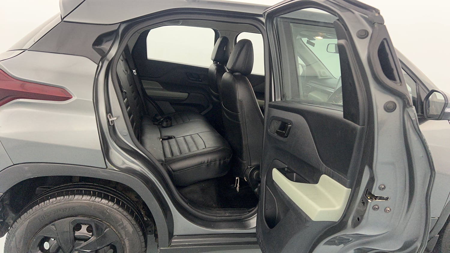 Used 2023 Tata Punch Adventure iCNG Cng Manual interior RIGHT SIDE REAR DOOR CABIN VIEW