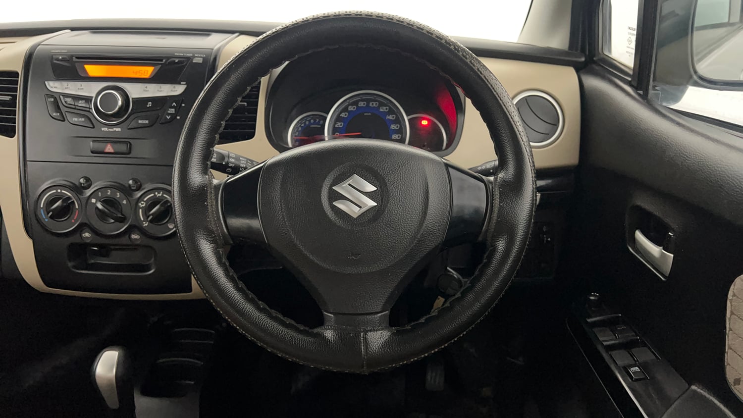 Used 2017 Maruti Suzuki Wagon R 1.0 VXI AMT Petrol Automatic interior STEERING VIEW