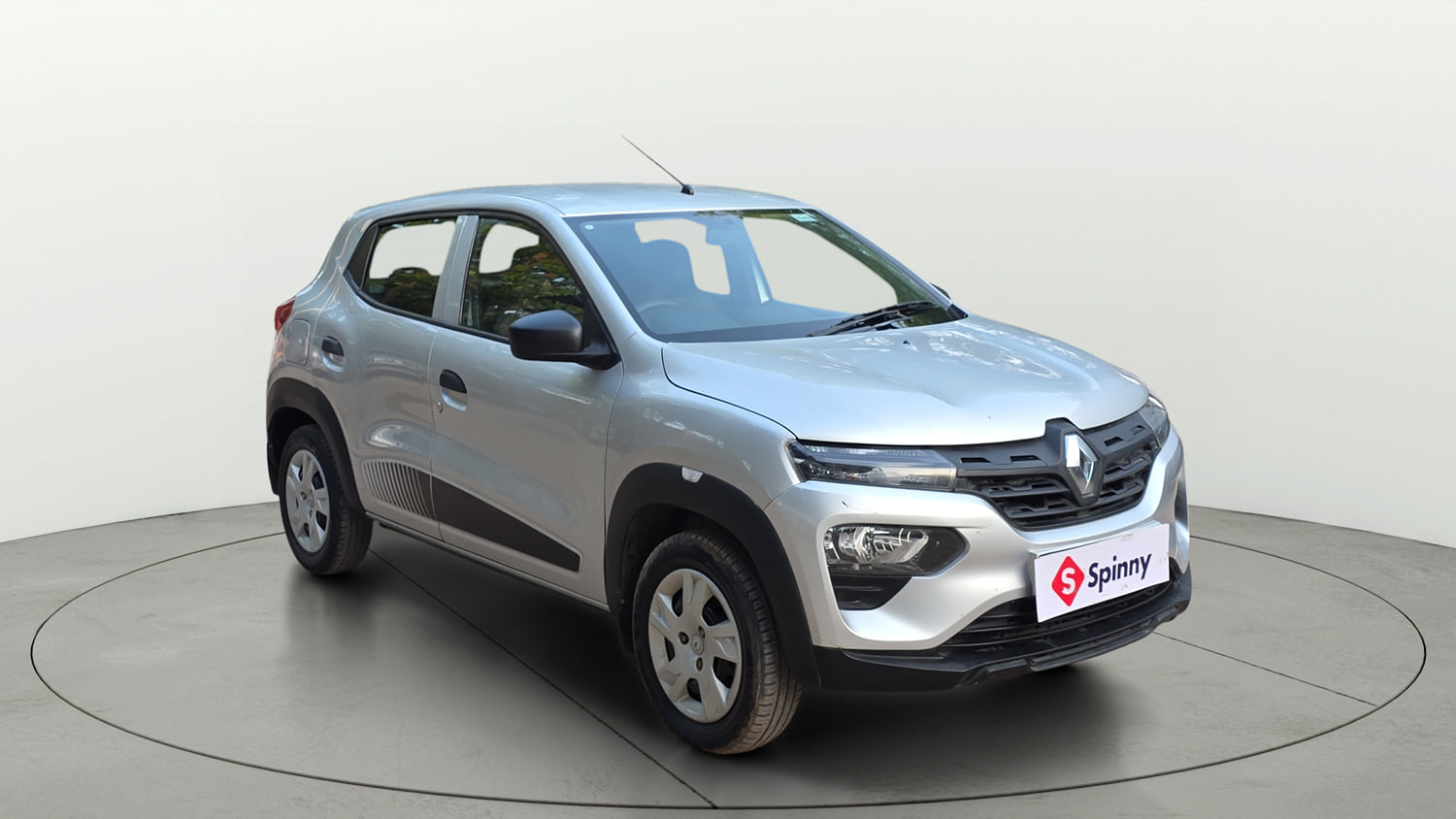 Used 2020 Renault Kwid RXL Petrol Manual exterior RIGHT FRONT CORNER VIEW