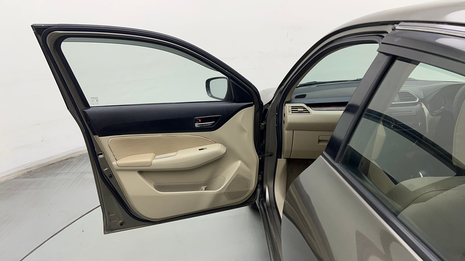 Used 2017 Maruti Suzuki Dzire VXi AMT Petrol Automatic interior LEFT FRONT DOOR OPEN VIEW