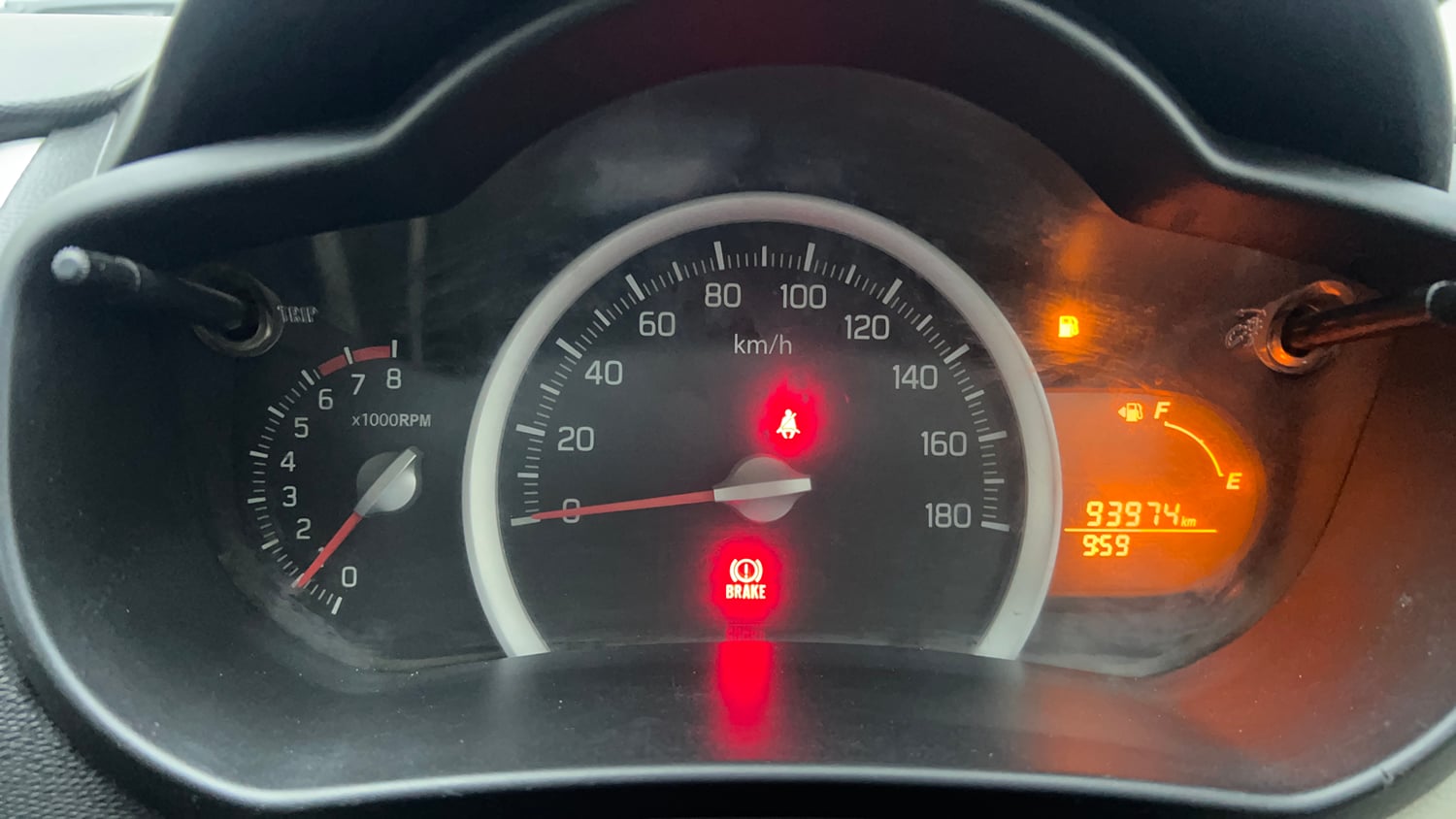 Used 2016 Maruti Suzuki Celerio ZXi Petrol Manual interior CLUSTERMETER VIEW