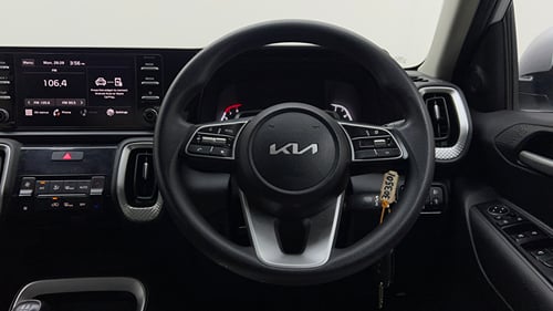 Used 2023 Kia Sonet HTK Plus 1.2 Petrol Manual interior STEERING VIEW