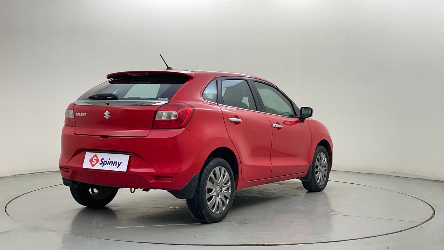 Used 2017 Maruti Suzuki Baleno Zeta 1.2 Petrol Manual exterior RIGHT REAR CORNER VIEW