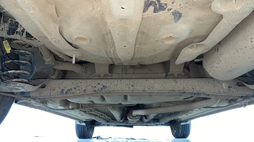Used 2023 Kia Sonet HTK Plus 1.2 Petrol Manual extra REAR UNDERBODY VIEW (TAKEN FROM REAR)