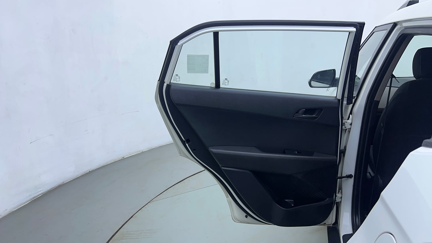 Used 2017 Hyundai Creta 1.6 E Plus Petrol Petrol Manual interior LEFT REAR DOOR OPEN VIEW