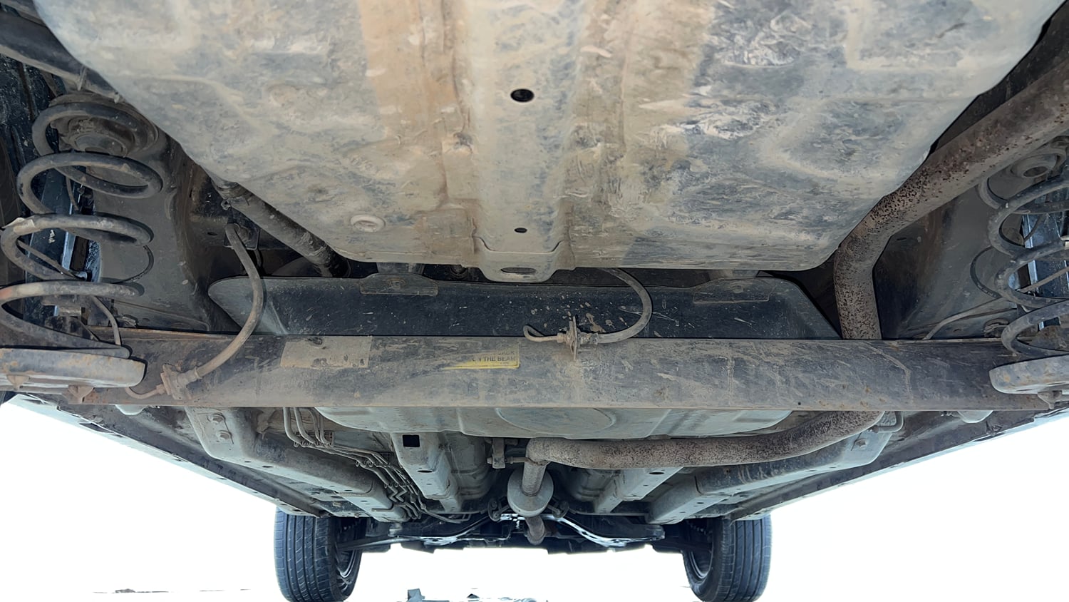 Used 2021 Tata Nexon XZA Plus Diesel Diesel Automatic extra REAR UNDERBODY VIEW (TAKEN FROM REAR)