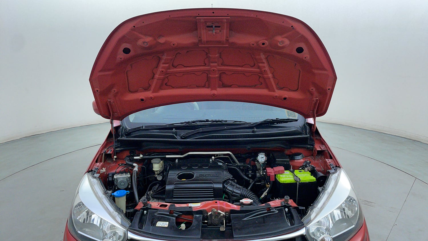 Used 2020 Maruti Suzuki Celerio VXi (O) CNG Cng Manual engine ENGINE & BONNET OPEN FRONT VIEW