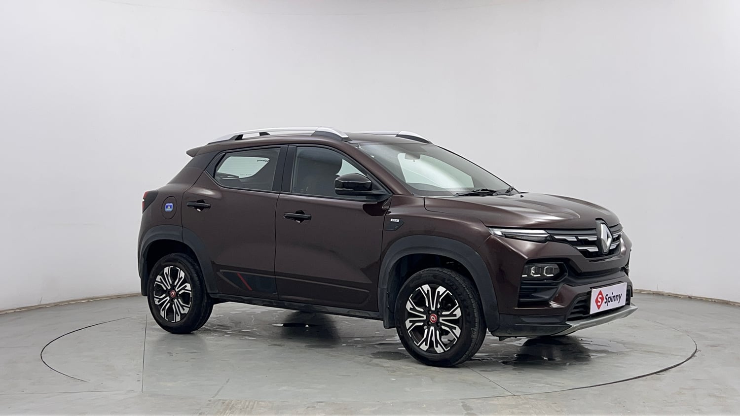 Used 2023 Renault Kiger RXZ Turbo CVT Petrol Automatic exterior RIGHT FRONT CORNER VIEW