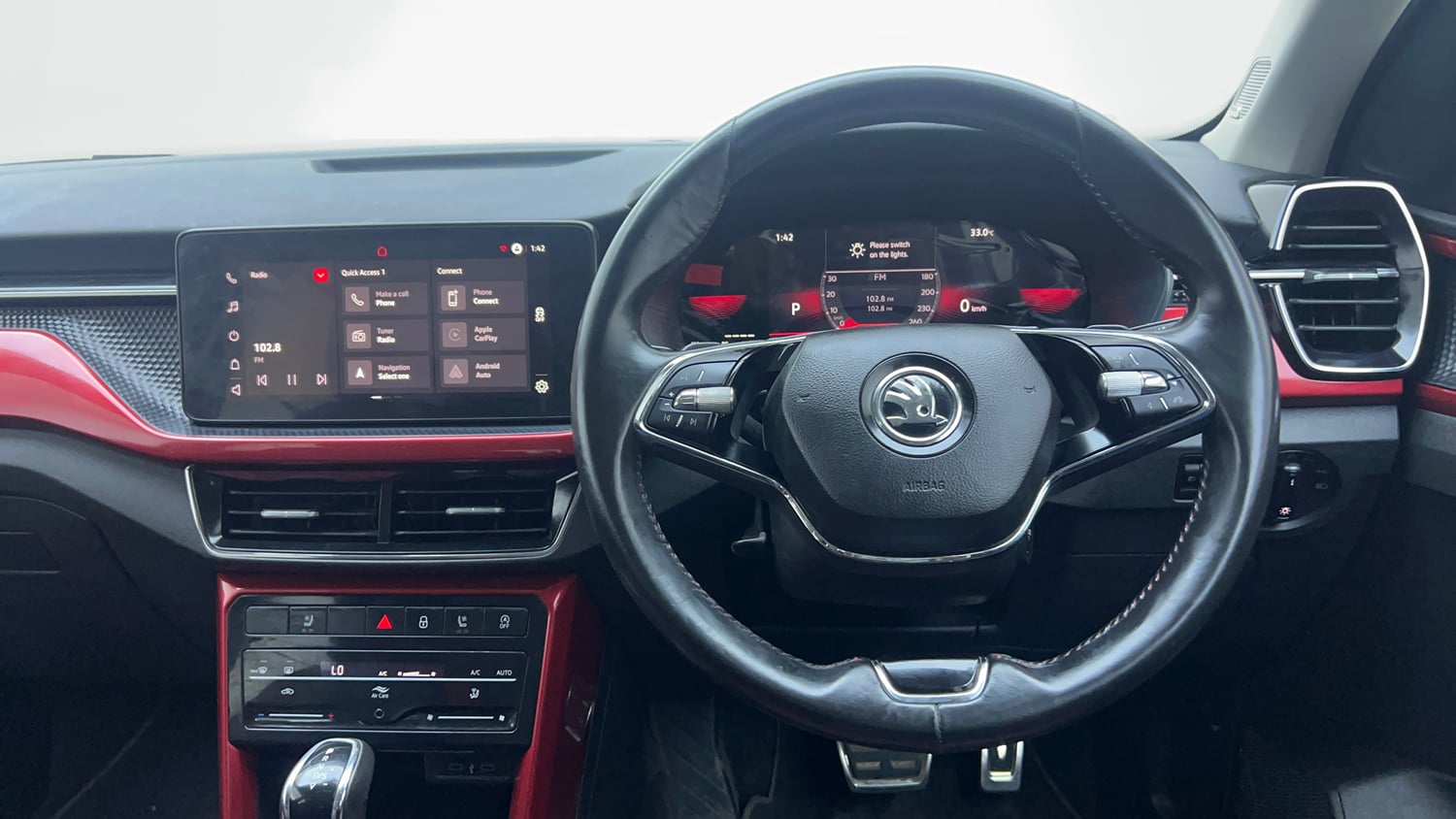Used 2022 Skoda Kushaq Monte Carlo 1.5L TSI DSG Petrol Automatic interior STEERING VIEW