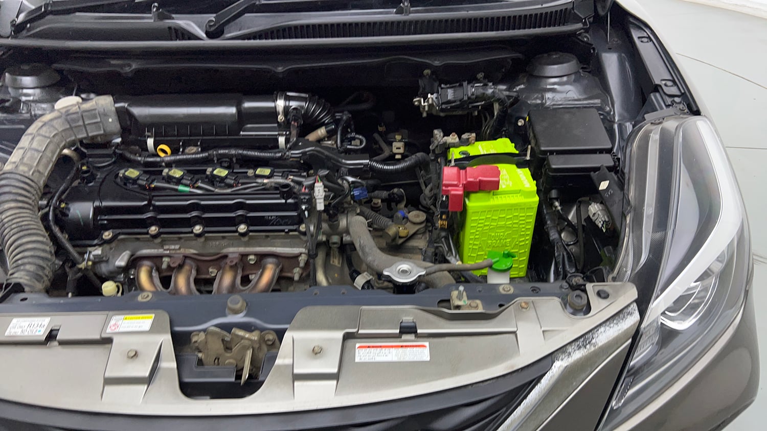 Used 2021 Maruti Suzuki Baleno Zeta Petrol Manual engine ENGINE LEFT SIDE VIEW