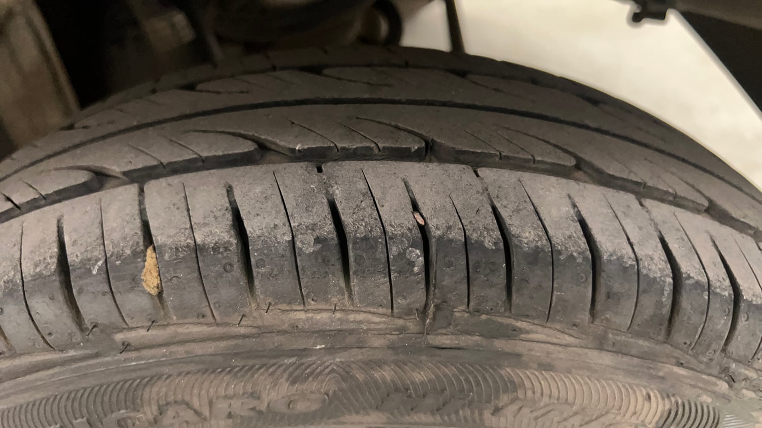 Used 2013 Maruti Suzuki Alto 800 Lxi CNG Cng Manual tyres LEFT REAR TYRE TREAD VIEW
