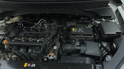Used 2023 Kia Sonet HTK Plus 1.2 Petrol Manual engine ENGINE LEFT SIDE VIEW