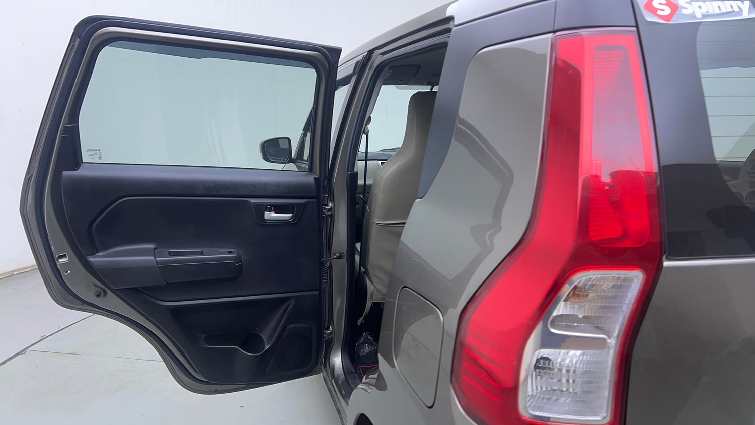 Used 2023 Maruti Suzuki Wagon R ZXI Plus 1.2 AGS Petrol Automatic interior LEFT REAR DOOR OPEN VIEW