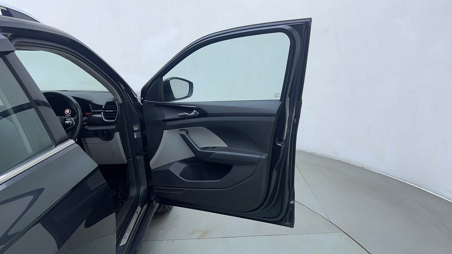Used 2022 Skoda Kushaq Style 1.5L TSI DSG (6 Airbags) Petrol Automatic interior RIGHT FRONT DOOR OPEN VIEW