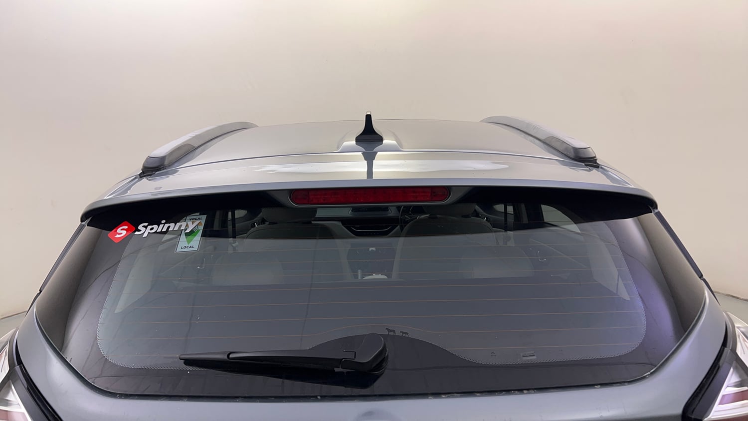 Used 2023 Tata Nexon XZ Plus LUXS Dual Tone Petrol Manual exterior BACK WINDSHIELD VIEW