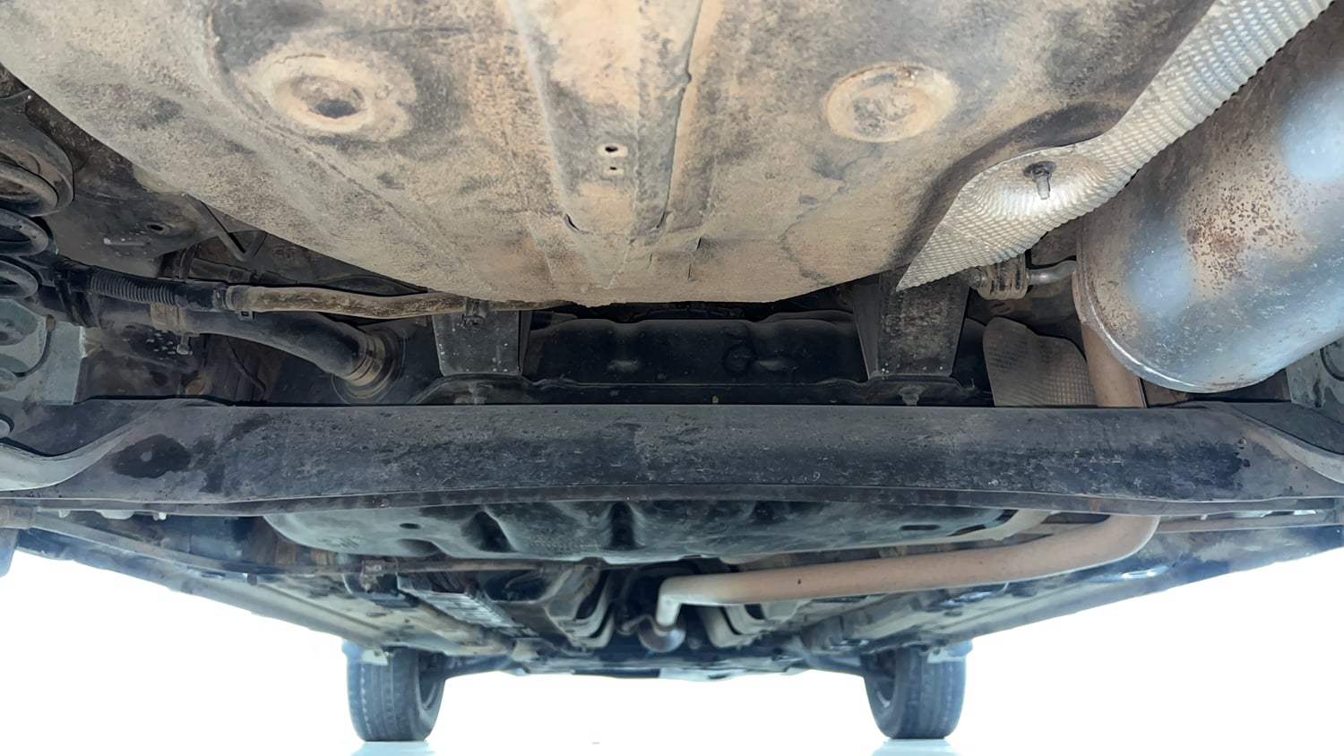 Used 2022 Hyundai Venue S 1.2 Petrol Petrol Manual extra REAR UNDERBODY VIEW (TAKEN FROM REAR)
