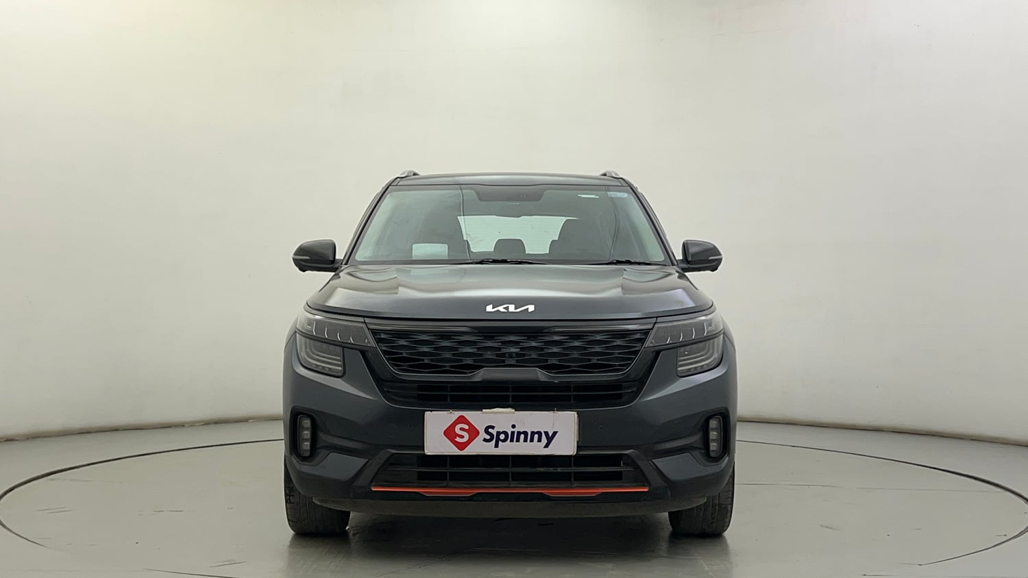 Used 2022 Kia Seltos X Line 1.4 DCT Petrol Automatic exterior FRONT VIEW