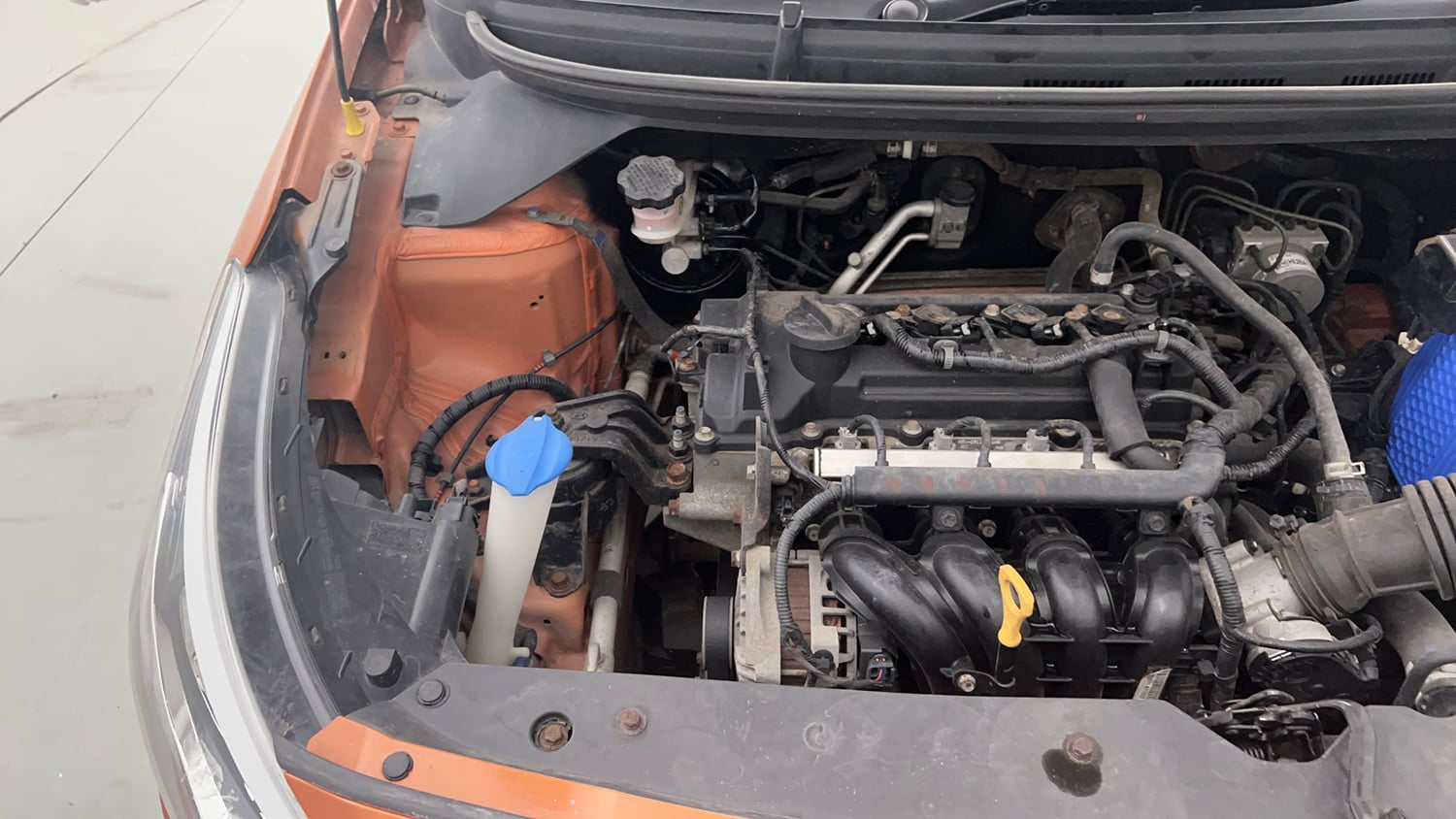 Used 2019 Hyundai Elite i20 Sportz Plus 1.2 Petrol Manual engine ENGINE RIGHT SIDE VIEW