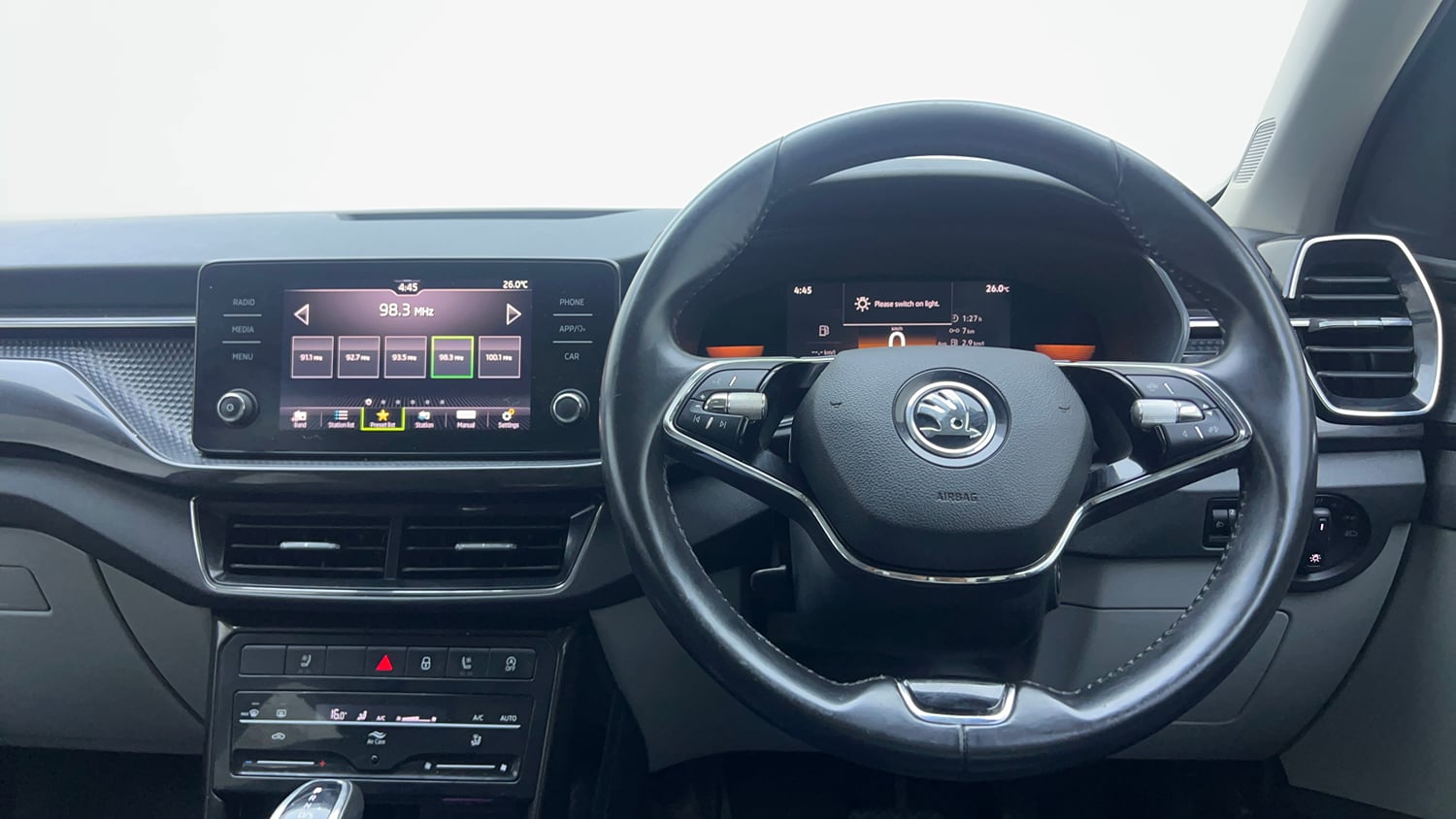 Used 2022 Skoda Kushaq Style 1.5L TSI DSG (6 Airbags) Petrol Automatic interior STEERING VIEW