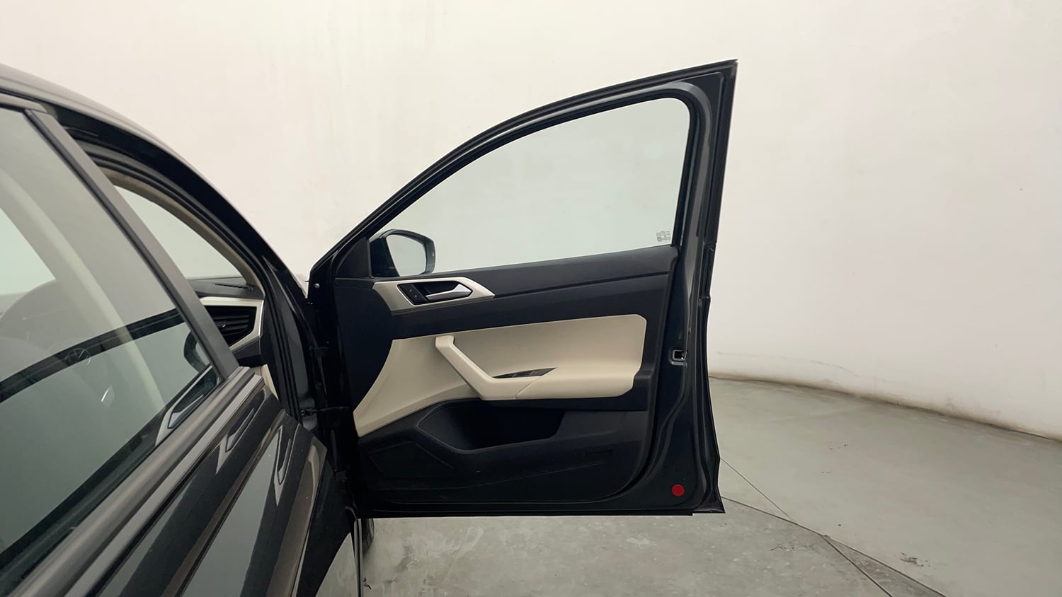Used 2023 Volkswagen Virtus Highline 1.0 TSI AT Petrol Automatic interior RIGHT FRONT DOOR OPEN VIEW