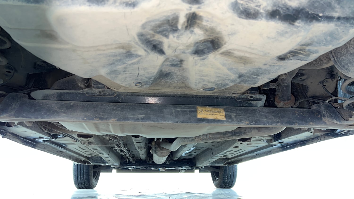 Used 2023 Tata Punch Adventure MT Petrol Manual extra REAR UNDERBODY VIEW (TAKEN FROM REAR)
