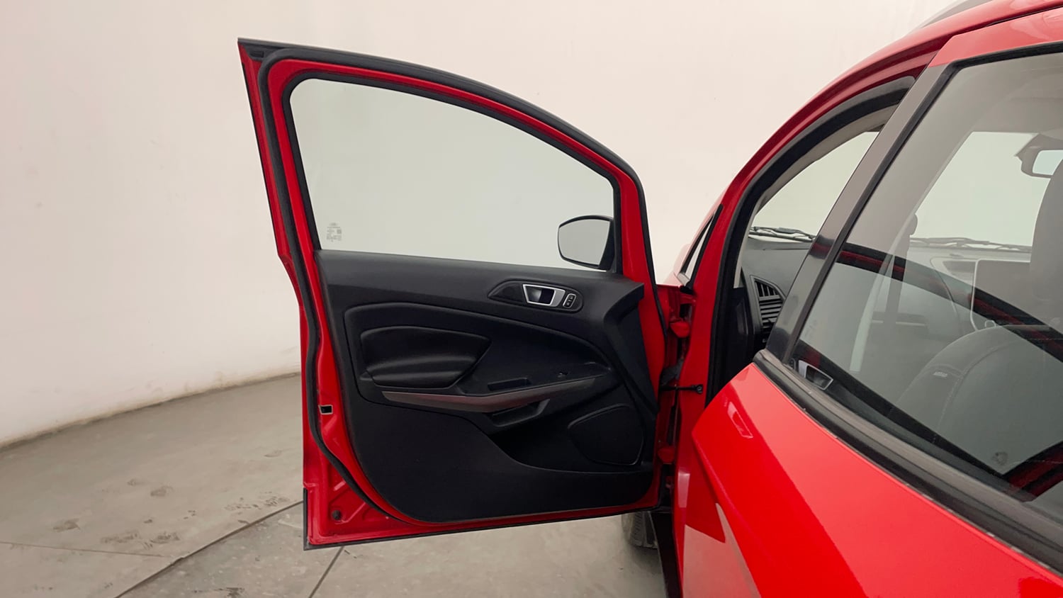 Used 2020 Ford EcoSport Titanium + 1.5L Ti-VCT AT Petrol Automatic interior LEFT FRONT DOOR OPEN VIEW