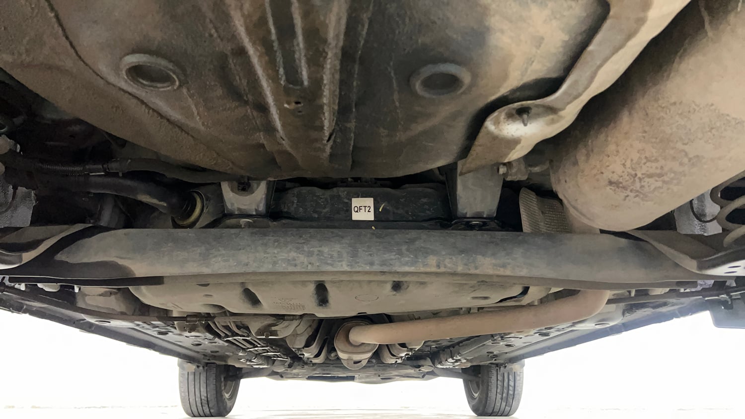 Used 2021 Hyundai Venue SX Plus 1.0 Turbo DCT Petrol Automatic extra REAR UNDERBODY VIEW (TAKEN FROM REAR)