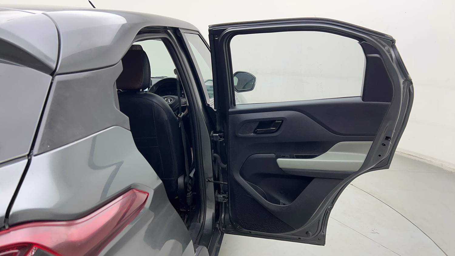 Used 2023 Tata Punch Adventure MT Petrol Manual interior RIGHT REAR DOOR OPEN VIEW