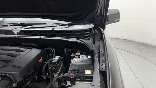 Used 2025 Mahindra Scorpio N Z8 Petrol MT 7 STR Petrol Manual engine ENGINE LEFT SIDE HINGE & APRON VIEW
