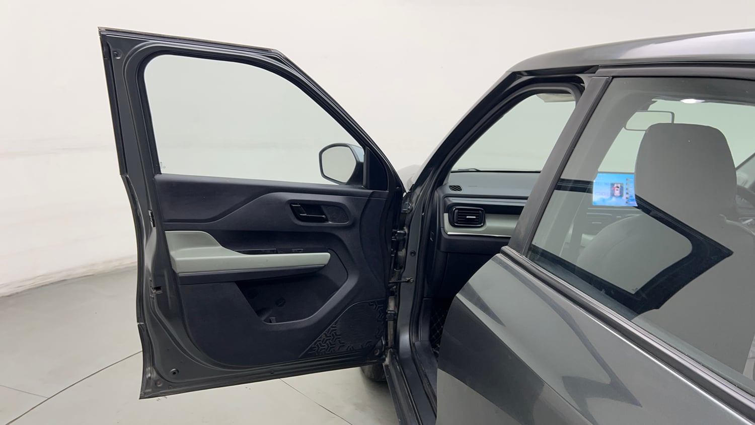 Used 2023 Tata Punch Adventure MT Petrol Manual interior LEFT FRONT DOOR OPEN VIEW