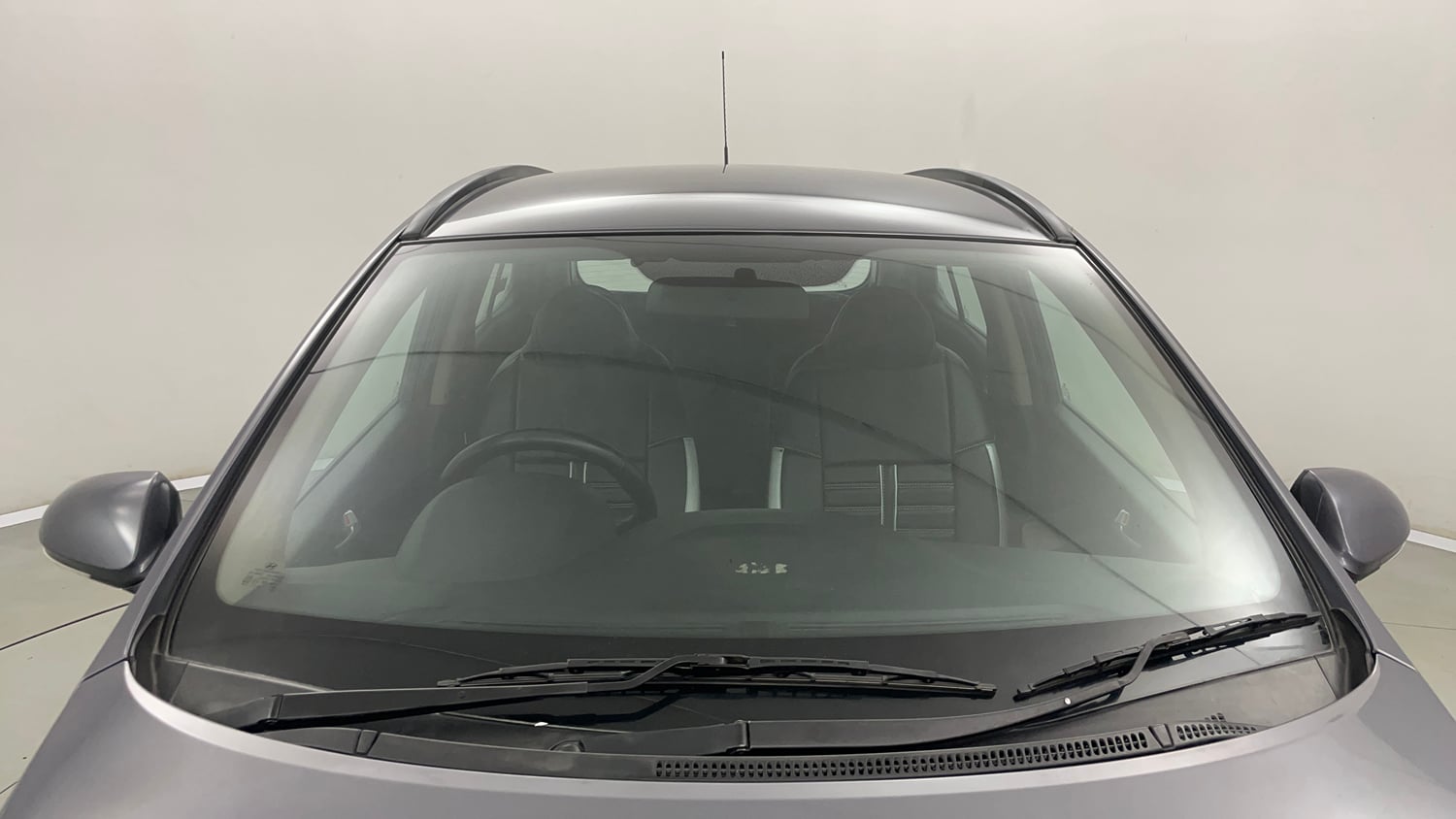 Used 2017 Hyundai Grand i10 Sportz (O) 1.2 Kappa VTVT Petrol Manual exterior FRONT WINDSHIELD VIEW