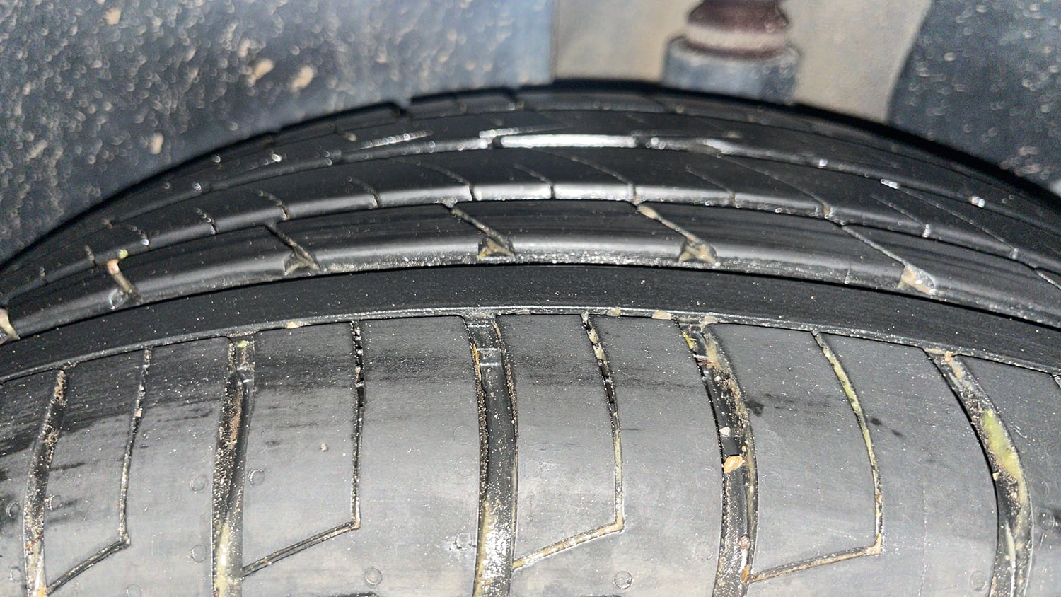 Used 2021 Hyundai Creta SX 1.5 Petrol Executive Petrol Manual tyres LEFT REAR TYRE TREAD VIEW