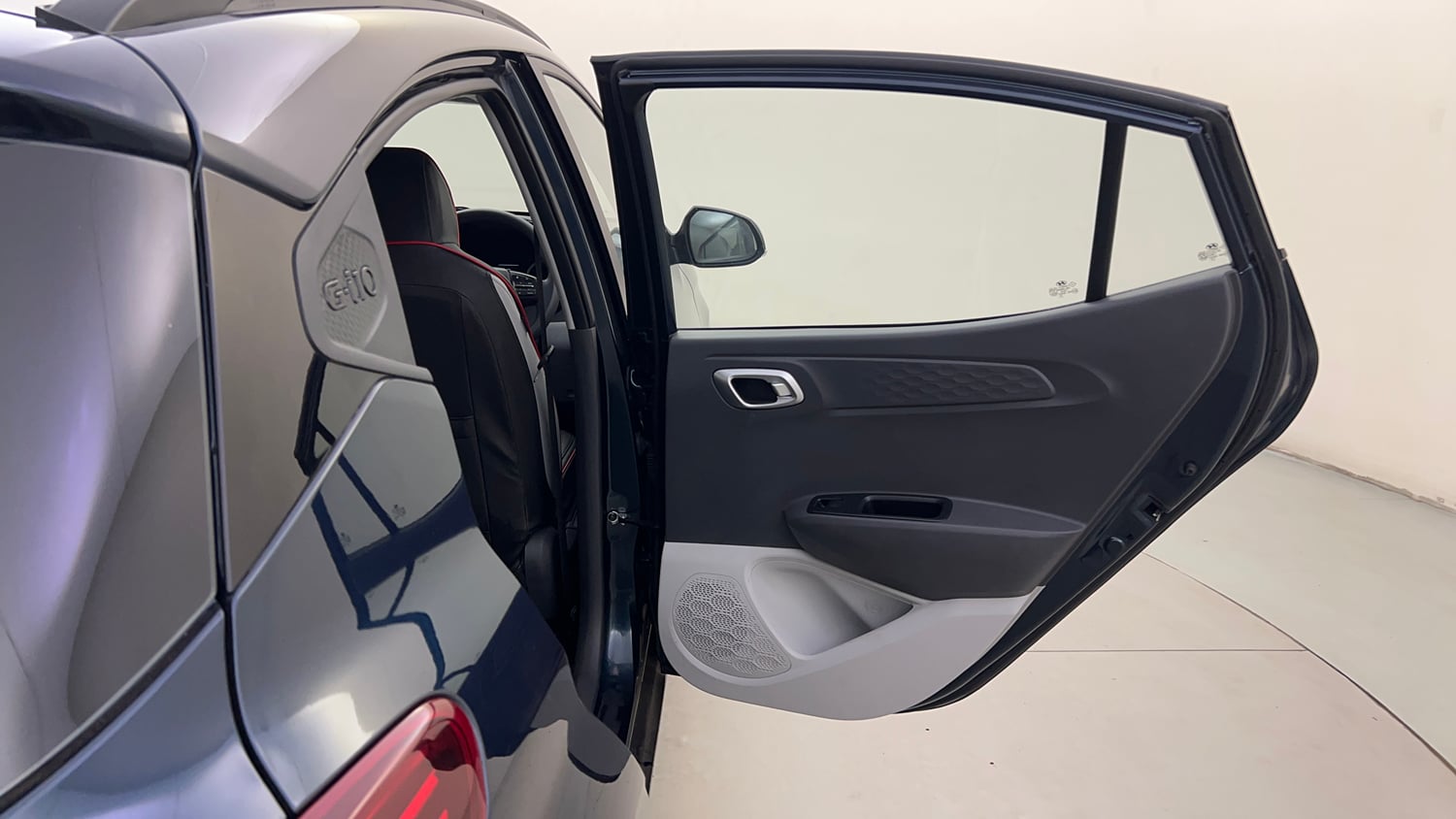 Used 2025 Hyundai Grand i10 Nios Sportz (O) 1.2 Kappa VTVT Petrol Manual interior RIGHT REAR DOOR OPEN VIEW