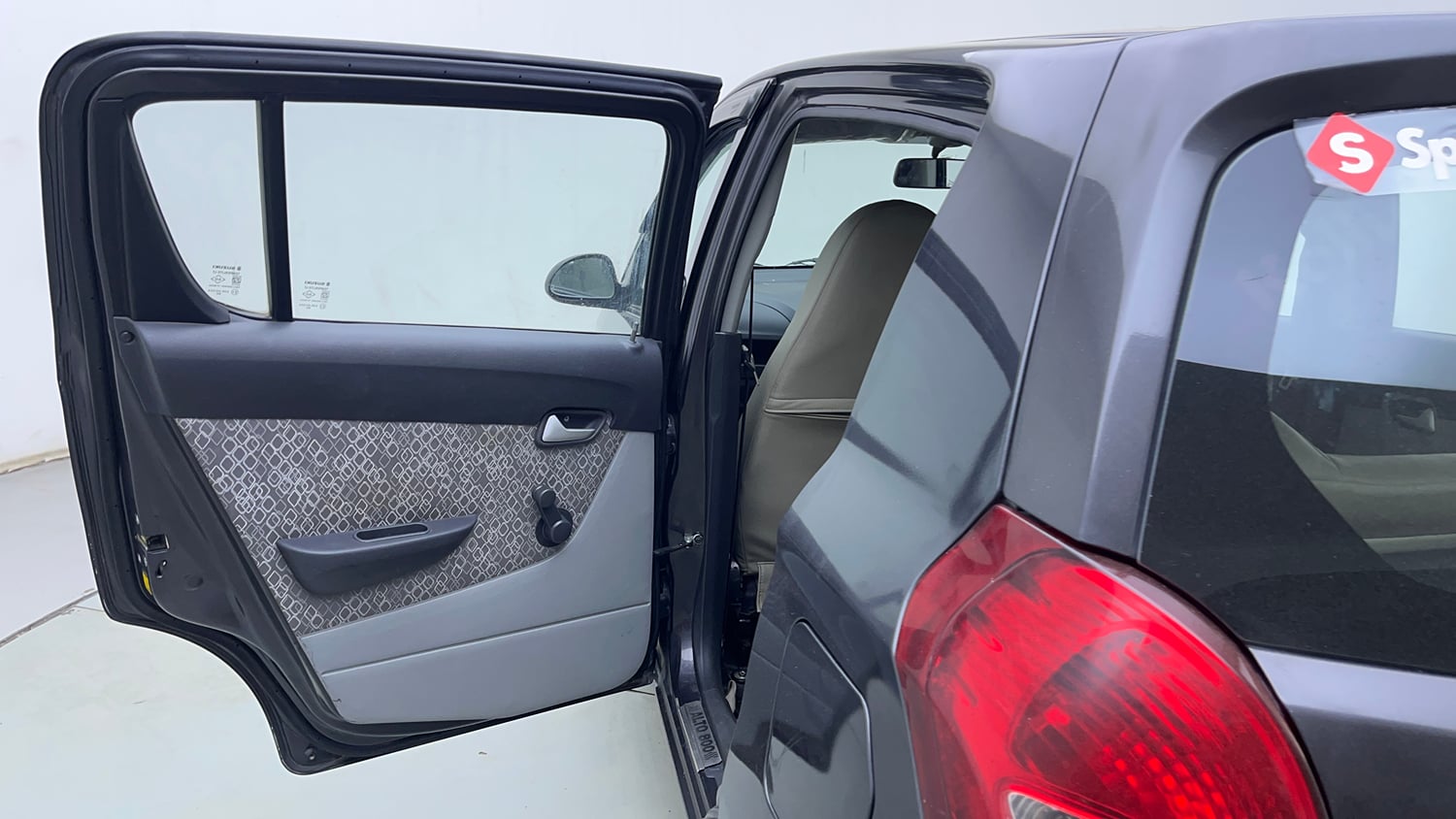 Used 2018 Maruti Suzuki Alto 800 LXi Petrol Manual interior LEFT REAR DOOR OPEN VIEW