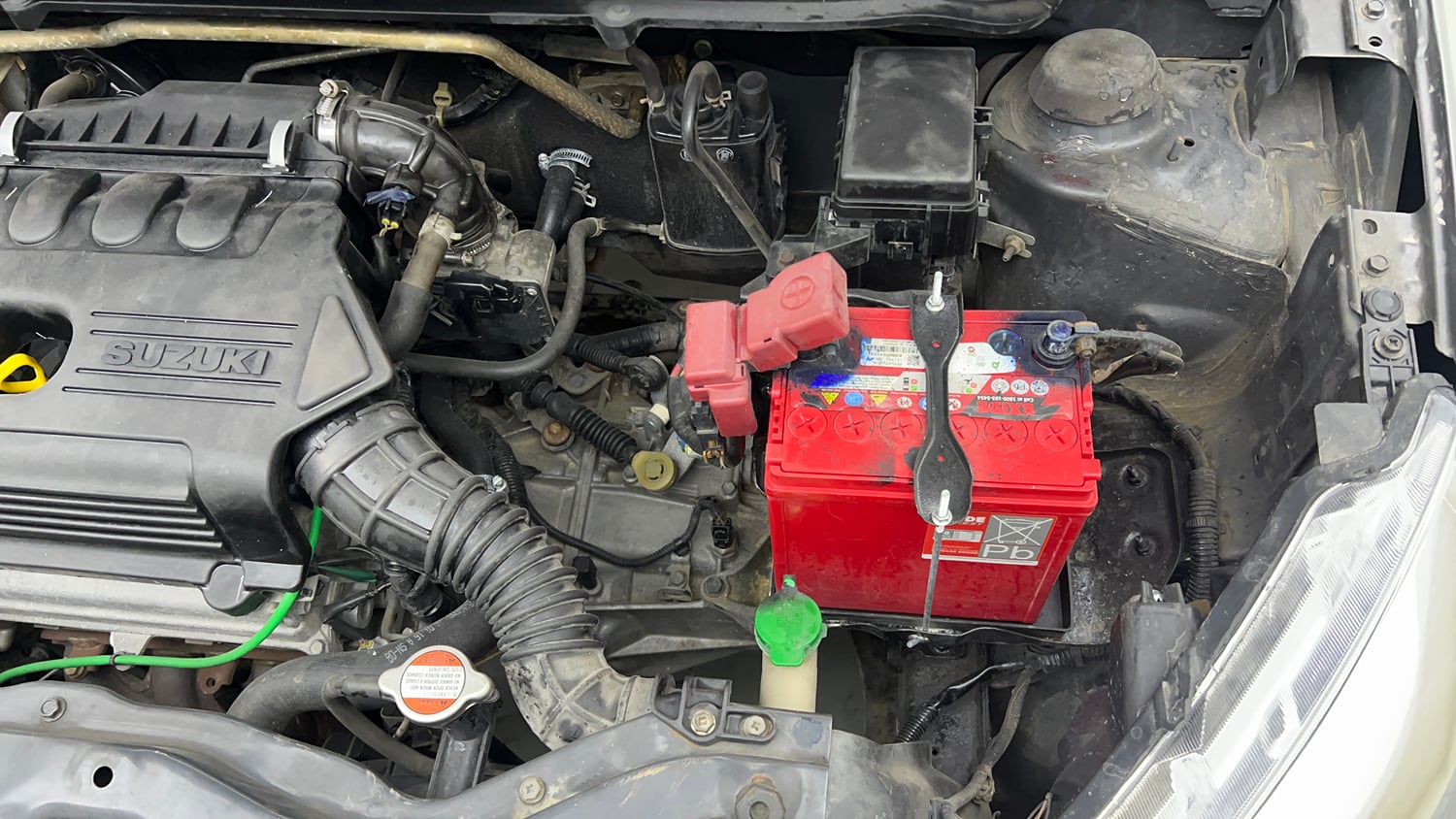 Used 2016 Maruti Suzuki Celerio ZXi Petrol Manual engine ENGINE LEFT SIDE VIEW